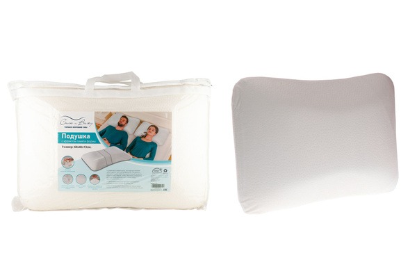 60x40x13cm Memory Foam Pillow: Ergonomic & Supportive