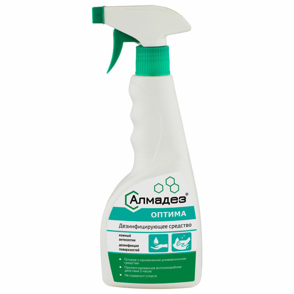 Alcohol-Free Hand & Surface Sanitizer Spray (500ml) - AlmaDez-Optima