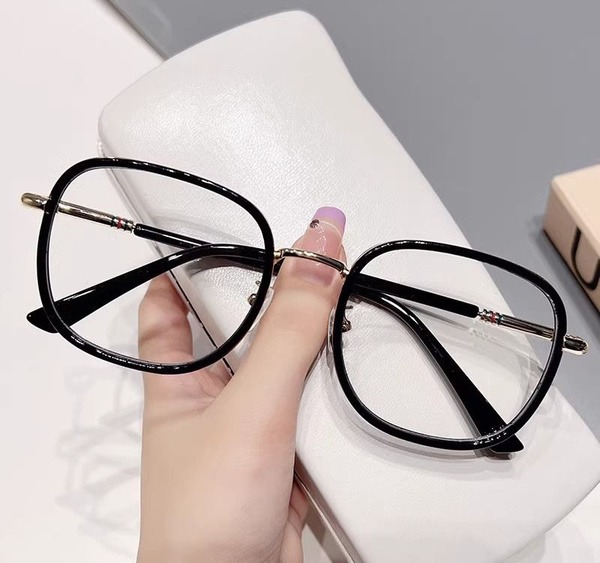 Women's Large Frame Reading Glasses with Blue Light Filter (+2.00)