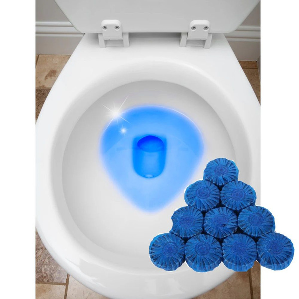 Toilet Bowl Cleaner Tablets (10 Blue Tablets)