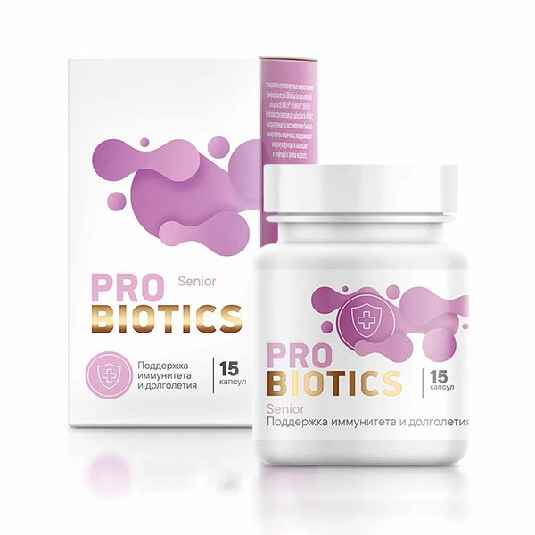 Senior Probiotic: Immune Support & Virus Protection (15 Capsules)