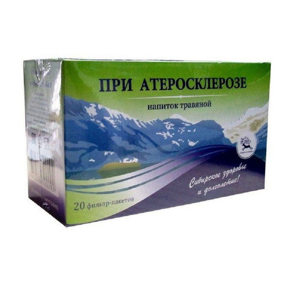 Altai Herbal Tea #32 for Atherosclerosis (20 Filter Bags)