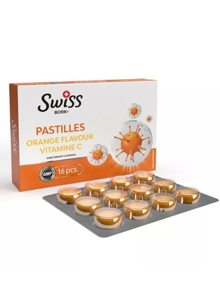 Orange Vitamin C Lozenges