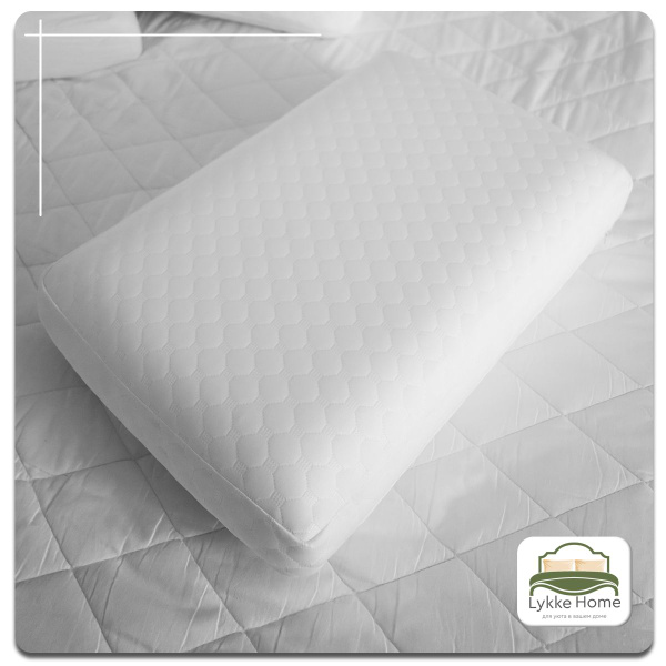 Lykke Home Orthopedic Pillow (60x40cm, 13cm Height)
