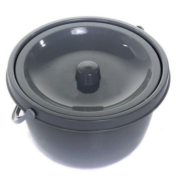 Universal Bucket with Lid for Commode Chairs
