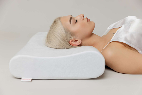 Orthopedic Pillow 38x58cm, 12cm Height: Posture Support