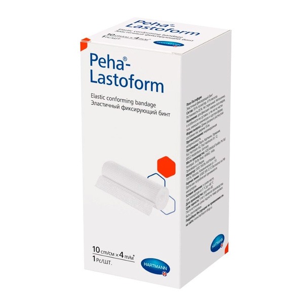 Peha-Lastoform Elastic Bandage 10cm x 4m - Support & Fixation