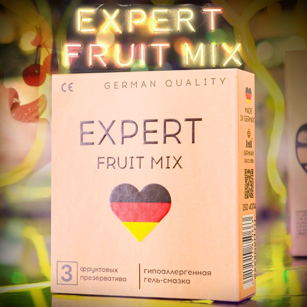 Fruit Flavored Condoms 3-Pack