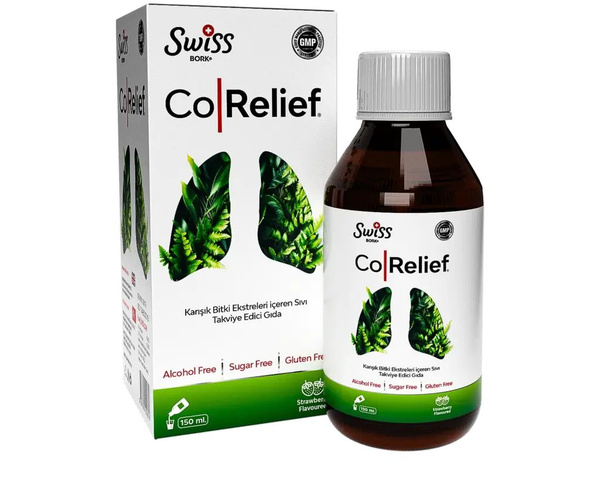 Swiss Bork Co-Relief Cough Syrup (150ml)