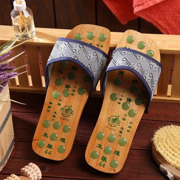 Jade Massage Slippers - Size 39