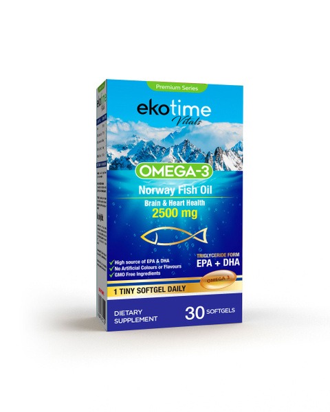 Ekotime Omega-3 Fish Oil