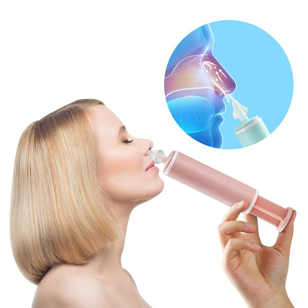 Reusable Nasal Wash Bottle (60ml) - Pink, for Kids & Adults