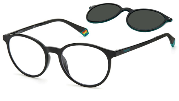 Polaroid PLD 6137/CS 807 M9 Clip-On Sunglasses