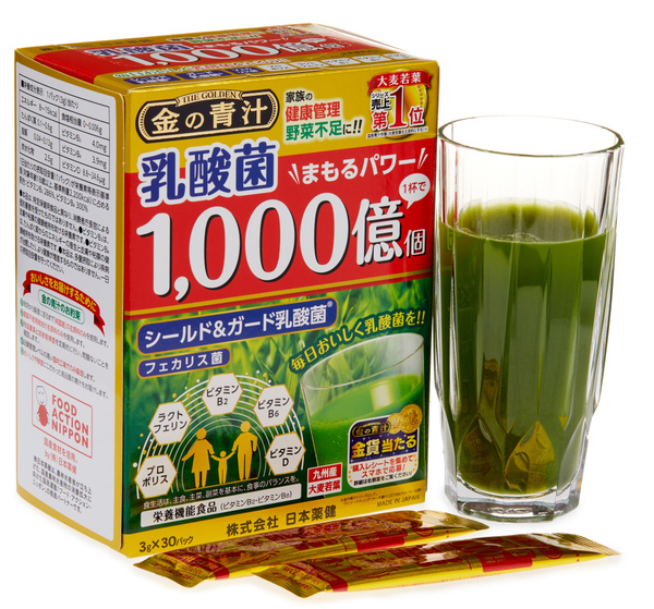 Aojiro Japanese Vitamin Drink with 100 Billion Lactic Acid Bacteria (30 Sachets)