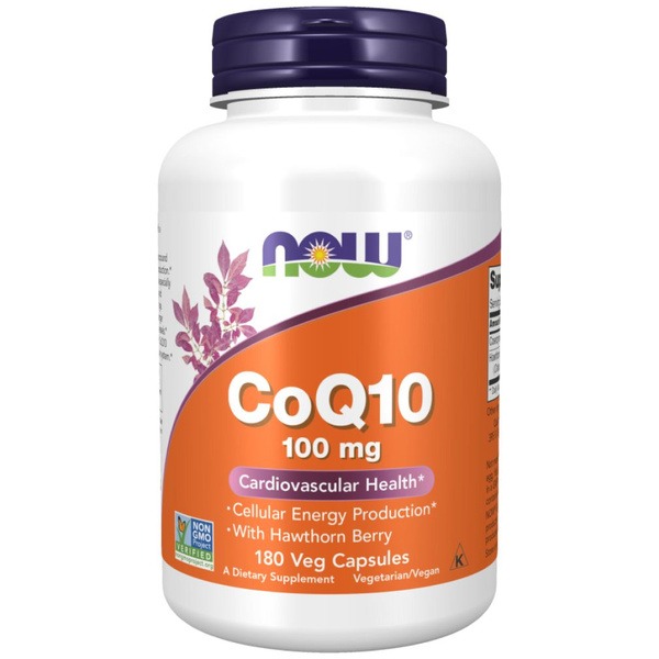 CoQ10 100mg, 180 Capsules (640mg Total Weight)