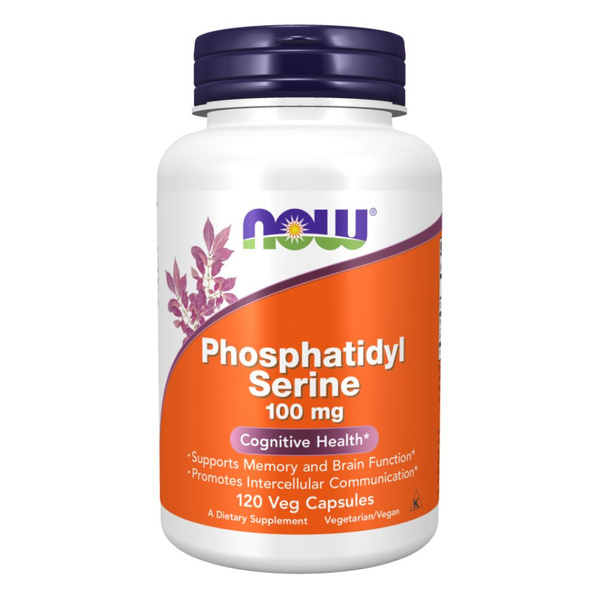 PS 100 Phosphatidylserine 120 Capsules (100mg) for Brain & Memory