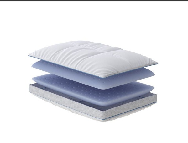 Air Duo Adjustable Pillow: 3 Height Settings for Neck & Spine Support