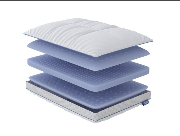 Triple Air Adjustable Pillow: 5 Height Settings for Optimal Neck & Spine Support