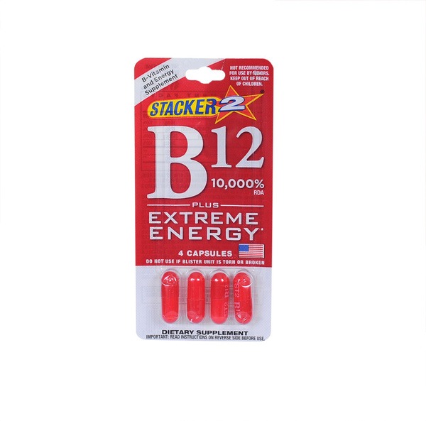 Stacker2 B12 10,000mcg: Extreme Energy Vitamins