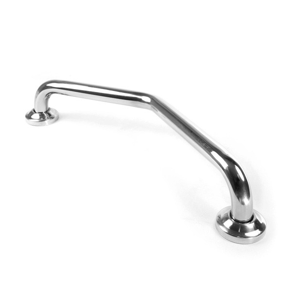 Curved Metal Bath Grab Bar - Aqualinia