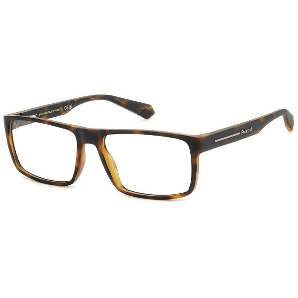 Polaroid D532/G N9P Matte Havana Eyeglass Frames