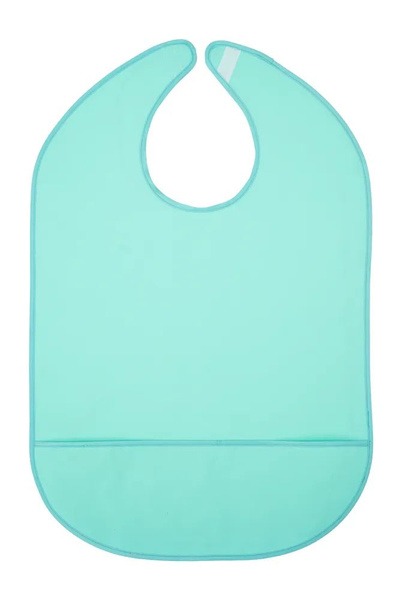 Adult Bib Apron with Pocket & Velcro Closure - 45x55cm