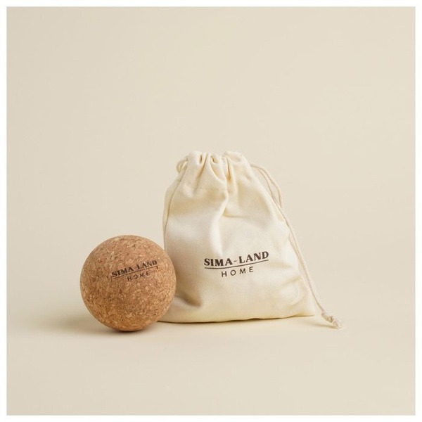 Sima-Land Home Massage Ball (6cm) with Cork