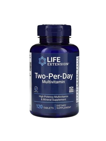 Life Extension Supplement: 120 Tablets (2/Day)