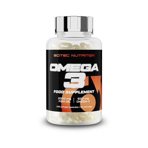 Omega-3 Fish Oil Capsules (100 Count)