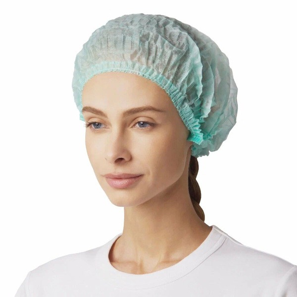 Disposable Blue Charlotte Medical Caps (100 Count)