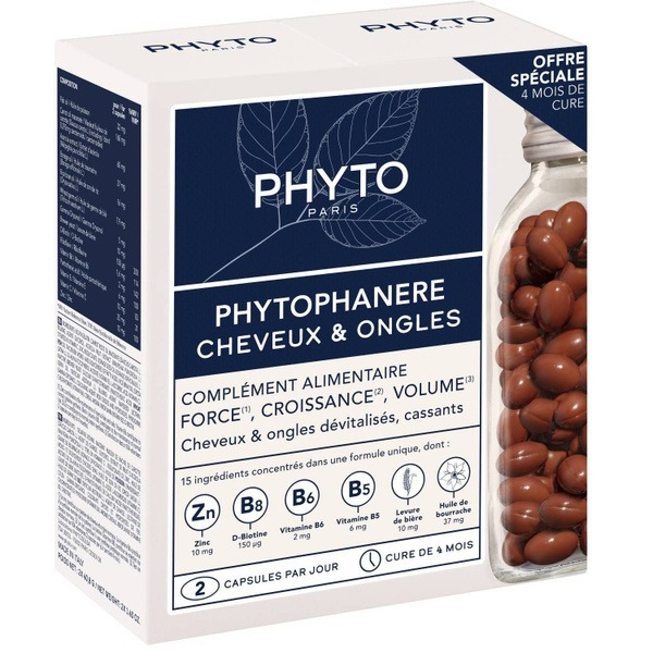 Phytosolba Phytophanere Hair & Nail Supplement - 240 Capsules