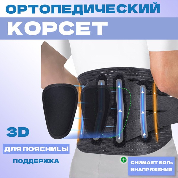 Back Brace, Posture Corrector & Support Belt: Men's & Women's Sizes (XXL Available)