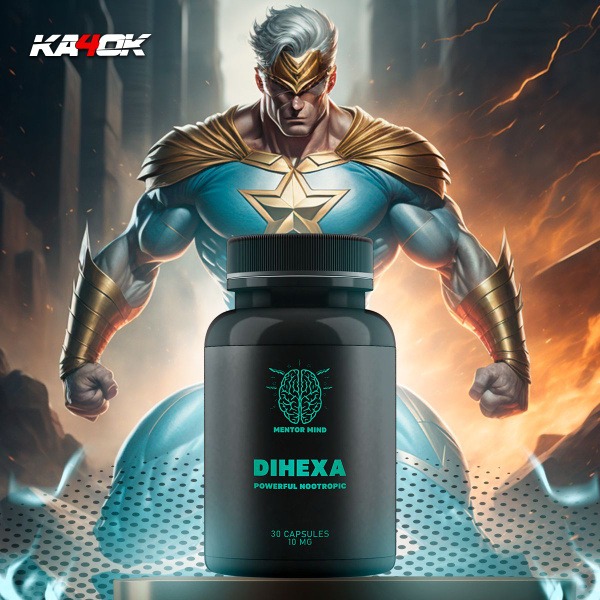 Dihexa (30 Capsules, 10mg): Powerful Nootropic Neuropeptide for Brain Enhancement