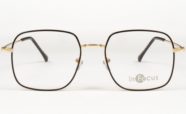 InFocus by Oliver Wood Square Eyeglass Frames