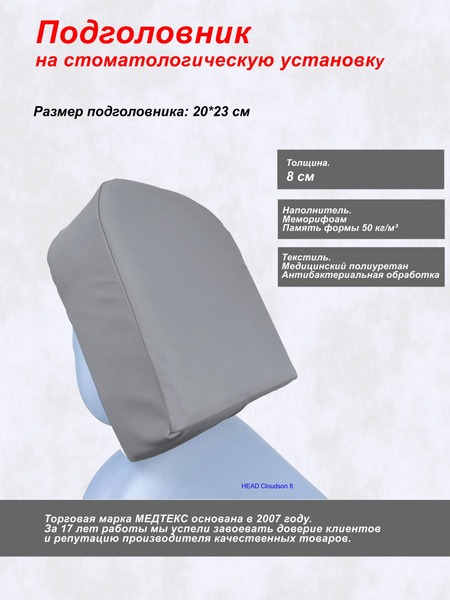 MEDTEX Dental Mattress, 20x23 cm