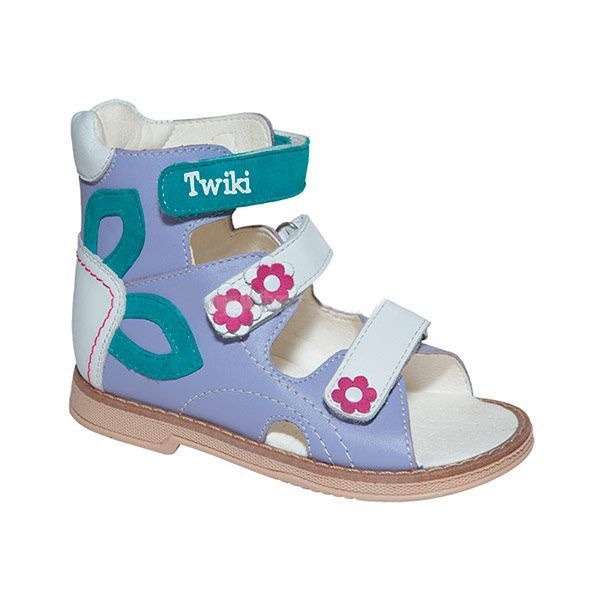 Girls' Purple Orthopaedic Sandals TW-170