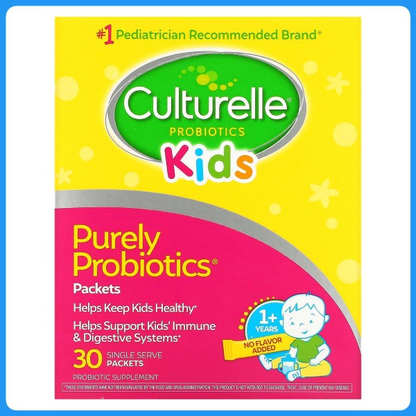 Culturelle Kids Probiotic Supplement, 30 Single-Serve Packets (For Children Age 1+)