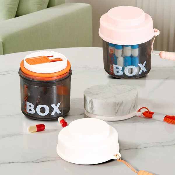 Airtight Divided Pill Organizer