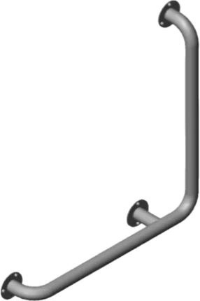 Wall-Mounted L-Shaped Grab Bar for Bathrooms - PGN-03.600.600