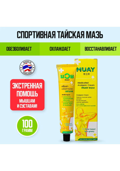 Namman Muay Thai Muscle & Joint Balm (30ml)
