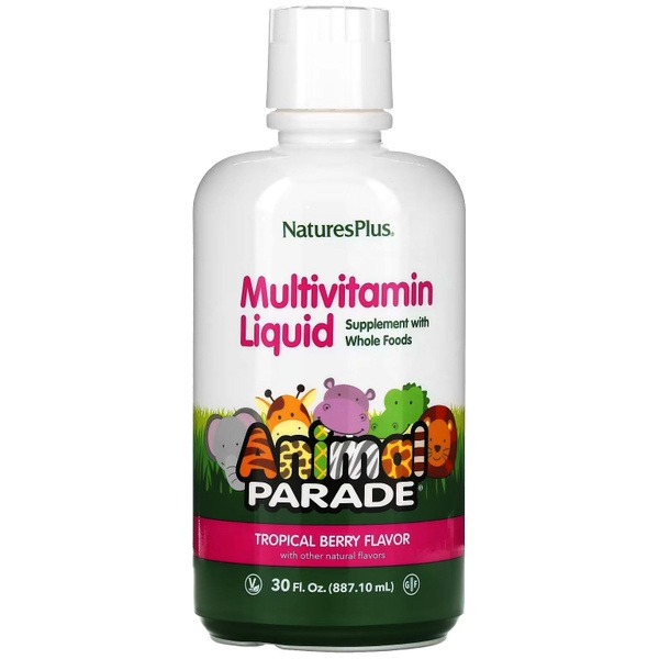 Kids' Liquid Multivitamin (30 oz Tropical Berry) - 60 Servings