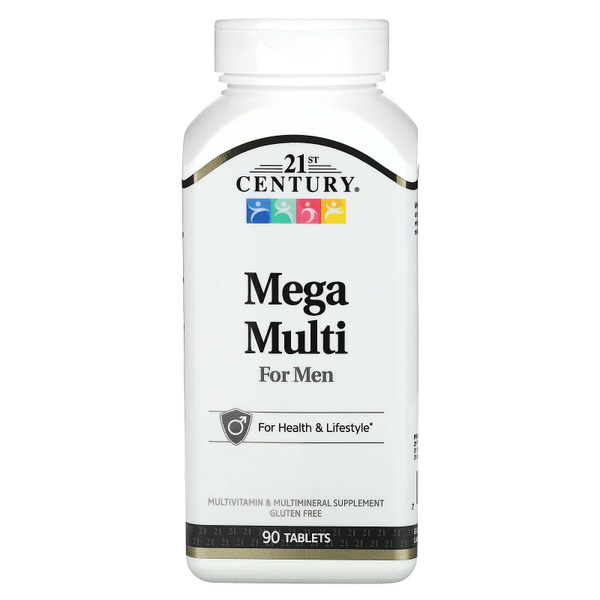 Men's Multivitamin 90ct: Complete 21st Century Formula