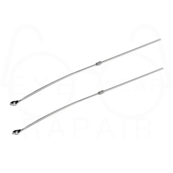 Ray-Ban Metal Ear Hooks (3.3x1.0x140mm) - Silver
