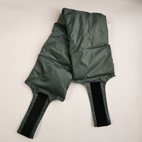 Asonia Velcro-Closure Drawstring Bag, Green