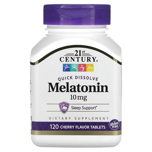 Cherry Flavored Melatonin 10mg (120 Count) - Fast Dissolving