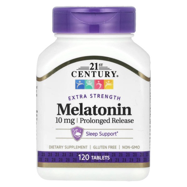 Melatonin 10mg Extended Release: 120 Tablets (High Potency)