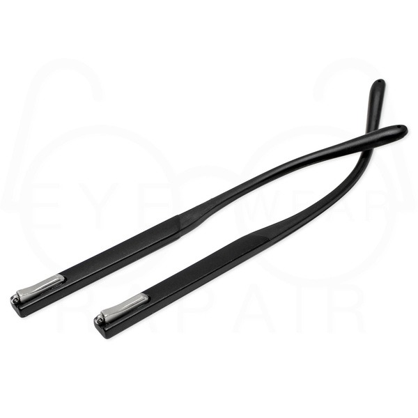 Flexible Black TR-90 Plastic Earhooks (7.2x1.0x137mm)