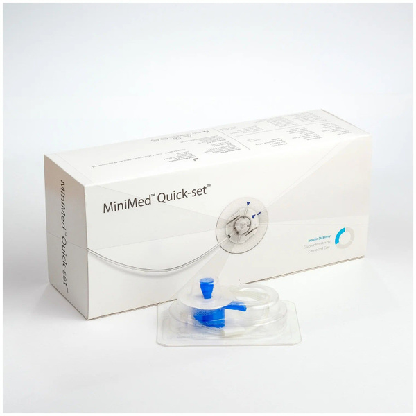 Medtronic MiniMed Quick-Set MMT-399A Infusion Set (Mexico) - 6mm/60cm (10-Pack)