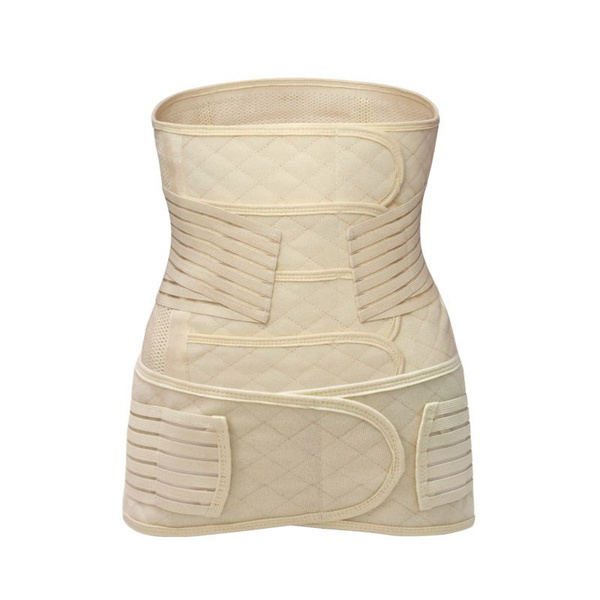 Yellow XXL Breathable Postpartum Belly Band: Skin-Friendly & Contouring Support