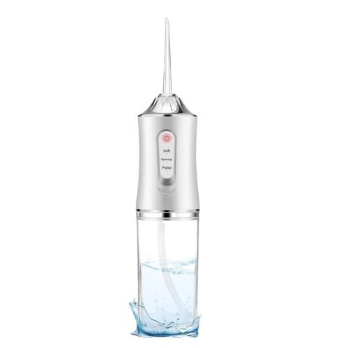 Portable Oral Irrigator: 4 Nozzles, 3 Modes, 230ml Water Tank